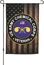 US Chemical Corps Veteran Double Sided Flag Outdoor Indoor Lightweight Garden Decor93