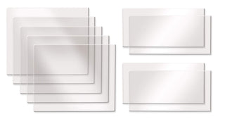 Replacement Ad Lens by Hobart – 6 inches (L) x 7 inches (W) x 1 inches (H), Clear, Model 770856