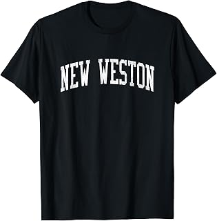 New Weston OH Vintage Athletic Sports JS02 T-Shirt