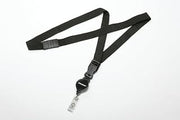 AbilityOne 8455016130199 - SKILCRAFT® Neck Lanyard - Anti-twist Pull Cord Reel - Black