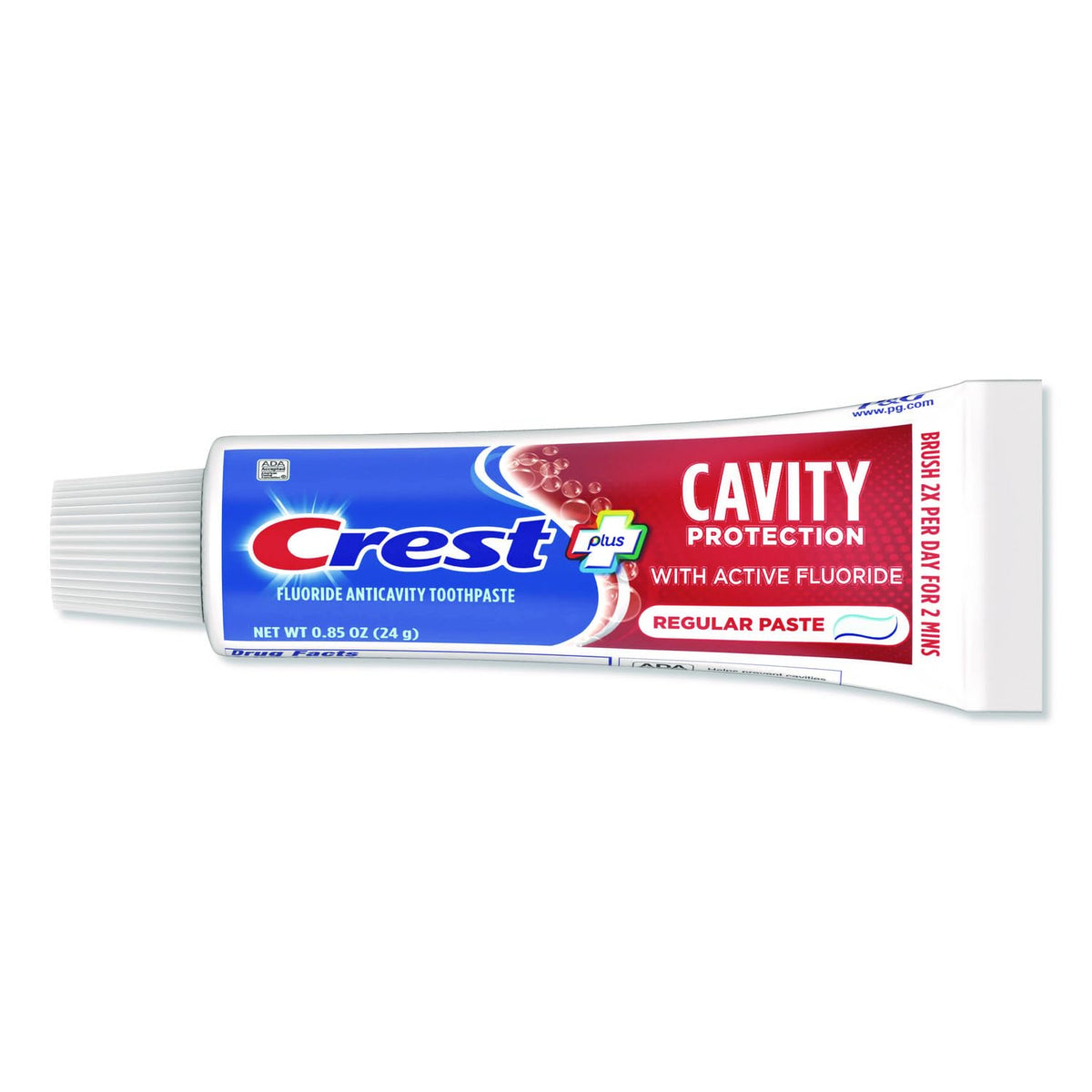 Cavity Protection Toothpaste - 0.85 oz - 2 pk by Crest – 0.85 Ounce (Pack of 2), Pack of 2, Model PG-832B