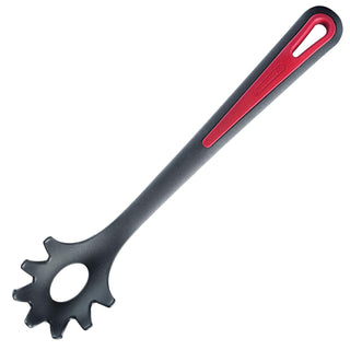 Gallant Plus Spaghetti Spoon PPA TPE by Westmark – 30.5 x 6.2 x 6.3 cm, Plastic, Black/Red, Model 29602275