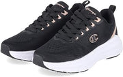 Champion S60011-KK005 Unisex Trainers Low Textile in Black - Size 36