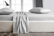 TREND BEDDING MART TBM 100% Egyptian Cotton Sheets, Silver King Sheets Set, 800 Thread Count Long Staple Cotton, Sateen Weave for Soft and Silky Feel, Fits Mattress Upto 18'' DEEP Pocket