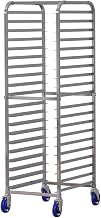 Choice Equipment Aluminum 20 Pan Knockdown Bun Pan Rack - 26"L x 21"W x 69"H