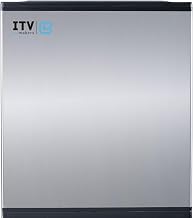 ITV Ice Makers SPIKA MS 700-H, Commercial Self-Contained Ice Maker Countertop Machine, 668 lb/24 hr, Half-Dice Cube, 22" Wide, Dual Switch, 304 Stainless Steel, Air-Cooled, High-Efficiency
