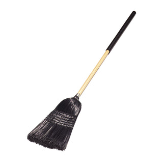 Carlisle FoodService Products 57" Warehouse/Janitor Broom by SPARTA – Pack of 1, Polypropylene,Polypropylene Bristles,Wood Handle, Black, Model 4167903