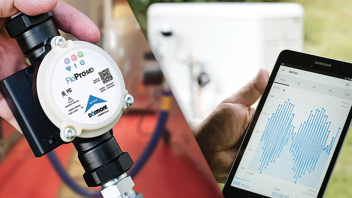 FloPro-MD Gas Flow Pressure Diagnostic Tool by Dormont – 0.75 Inch, Aluminum, 3/4 Inch NPT Connection, Model 68004852