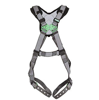V-FIT Harness by MSA – Super Extra Large, Polyester, Gray, Model 10194891