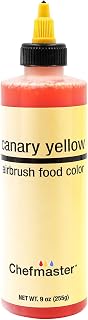 Chefmaster Airbrush Spray Food Color, 9-Ounce, Canary Yellow