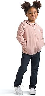 The North Face Kids Glacier Full Zip Hoodie, 2, Pink Moss