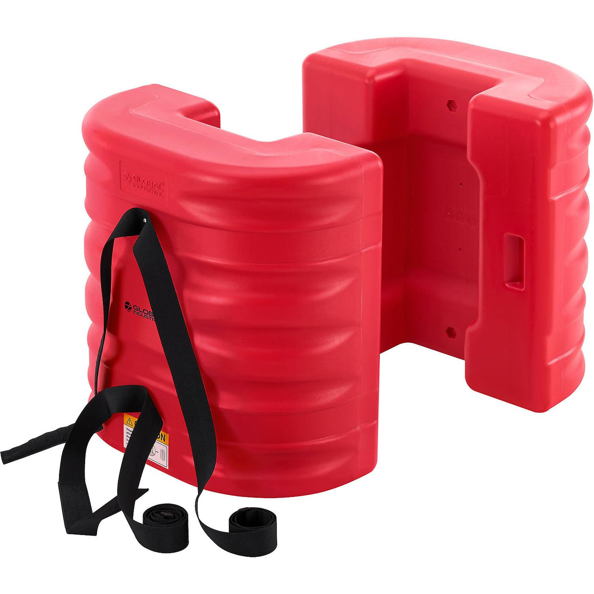 Column Protector by Global Industrial – HDPE, Red, Model 670832