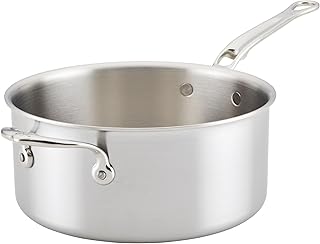 Thomas Keller Insignia by Hestan - Stainless Steel 4 Quart Sauce Pot, Induction Cooktop Compatible