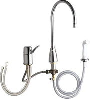 Chicago Faucets 2304-E35ABCP Single Lever Hot and Cold Water