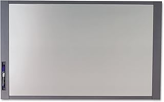 Quartet 72982 Custom Whiteboard, 37-1/2-Inch x23-Inch, Graphite