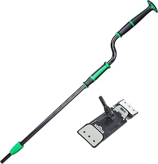 UNGER Commercial Excella Floor Cleaning Mop Pack - Adjustable Height EFKT6 | Adjustable Height Offset Pole and Mop Pad Holder; A comprehensive cleaning solution for professionals