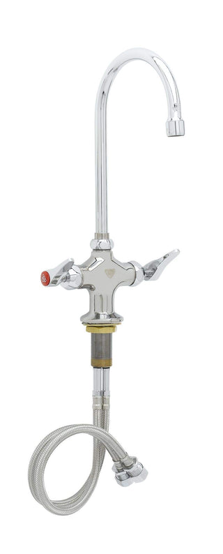 Double Pantry Faucet by T&S Brass – Brass, Chrome, Model B-0300-CR