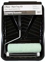 916-GP38 RollerLite All Purpose Professional Standard Economy Kit with Plastic Tray, Roller and Roller Cover (3 Piece), 9"