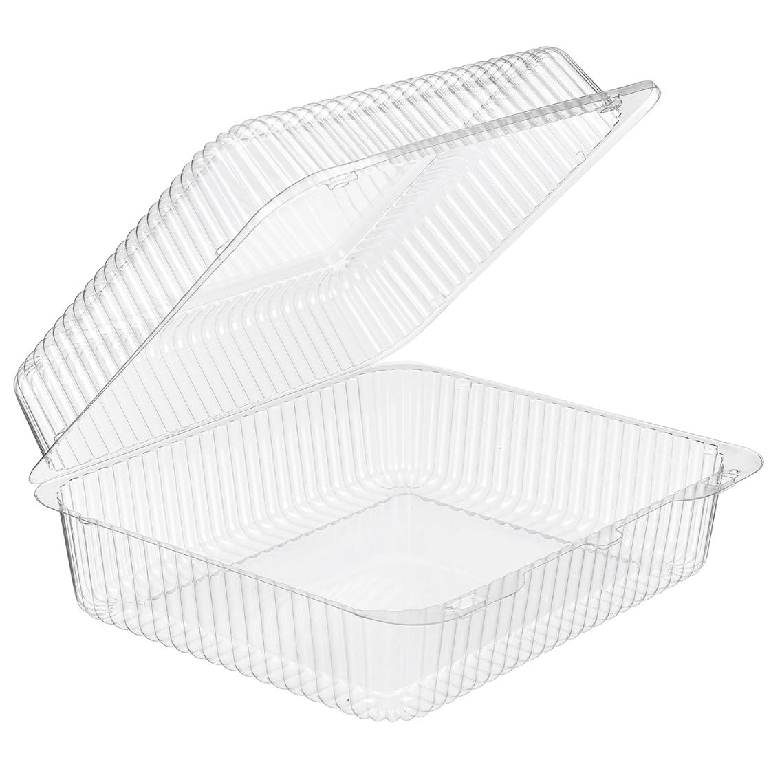 Inline Plastics SureLock 194 oz. Clear PET Plastic Food Container | 200/Case by Inline Plastics Corporation – 194.0 ounces, Plastic, Clear, Pack of 200, Model SLP88
