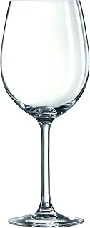 Arcoroc Arc Cardinal Excalibur Tempered Breeze Wine Glass, Made in USA, 15.75-Ounce, Set of 24