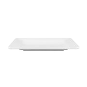 Square Pebble Plate by Elite Global Solutions – 7" sq., Melamine, White, Pack of 6, Model D7SQRR-W
