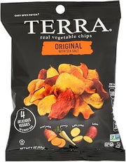 Terra Exotic Vegetable Chips, Original, Snack Size, 1 oz, 24 Pack