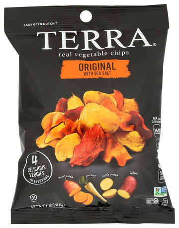 Exotic Vegetable Chips by Terra – 1 Count (Pack of 24), Model HED-001C