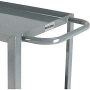 Steel Utility Cart w/2 Tray Shelves by Global Industrial – Alloy Steel, Gray, Model GWC-2T-1830