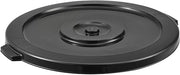 Global Industrial 32 Gallon Garbage Can Lid, Black