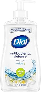 Dial Antibacterial Liquid Hand Soap, White Tea, 11 fl oz