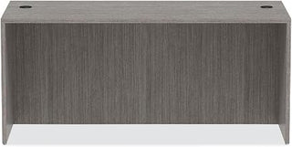 Alera Valencia Series Straight Front Desk Shell, 65" x 29.5" x 29.63", Gray
