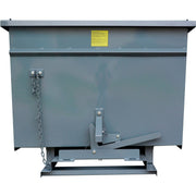 Medium Duty Self Dumping Forklift Hopper by Global Industrial – Alloy Steel, Gray, Model 989013