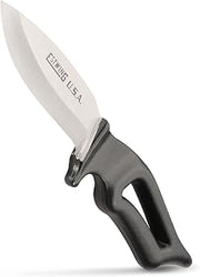 Estwing Bowie Knife, 4" Survival Knife & Sheath, EBK-4