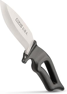 Estwing Bowie Knife, 4" Survival Knife & Sheath, EBK-4