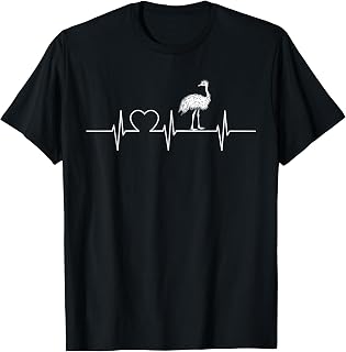 Emus Emu Heartbeat T-Shirt