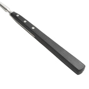 18" Black Cook's Stainless Steel Fork by Winco – 18", Alloy Steel, Metal, Model KFP-180