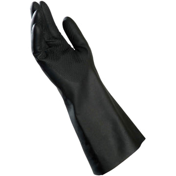 MAPA Butoflex 650 Butyl Mediumweight Multi-Layer Glove by MAPA Professional – 7, Butyl, Black, Model 650317