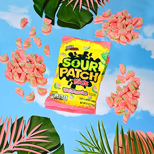 Sour Patch Kids Watermelon / 8 Oz (Pack of 2) / Multicolor Sour Candy
