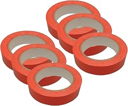 Martin Sports Floor Marking Tape, Orange, 6 Rolls (MASFT136ORANGE-6)