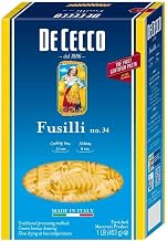 De Cecco Pasta Dececco Enriched Macaroni Fusilli, 1 Pound -- 12 per case.