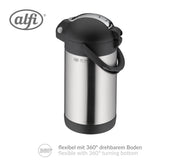 Big Spender Carafe by Alfi – 101.4 Ounces, 3 liters, Stainless, Model 887020300