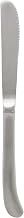 Thunder Group Flatware-Dakota 18/0 satin heavy weight stainless steel dinner knife, comes in dozen