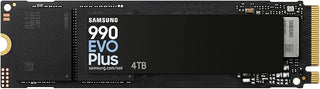 SSD 990 EVO Plus 4TB, PCIe Gen 4x4 | 5x2 M.2 2280, Up to 7,250 MB/s | NVMe Internal Solid State Drive, Upgrade Storage for PC/Laptops, HMB Technology & Intelligent Turbowrite 2.0 (MZ-V9S4T0B/AM)