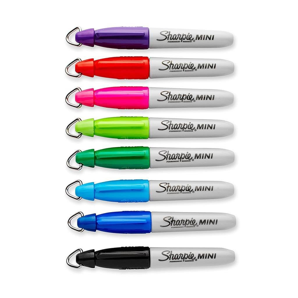 Mini (Black) by Sharpie – 1 Count (Pack of 1), Plastic, Black, Model OJ-KLQR-5DOZ