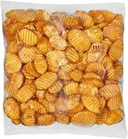 Simplot Seasonedcrisp Delivery Plus 1/4 Savory Battered Potato Skin On Slice, 4 Pound - 6 per case