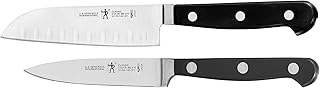 HENCKELS Classic Razor-Sharp 2-Piece Knife Set, Santoku Knife 5 Inch, Paring Knife, German Engineered Informed by 100+ Years of Mastery