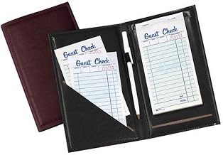 Tablecraft Server Book Wallet | Waitstaff Organizer for Waiters and Waitresses | Fits in Apron Pocket