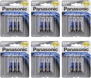 Panasonic 8 X AAA Batteries Super Heavy Duty Carbon Zinc Battery 1.5V
