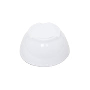 Color white melamine dinnerware collection 4.68 inch soup bowl - 10 oz by Thunder Group – 10.0 ounces, Melamine, White, Model CR5804W