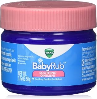 Pack Of 8 - Vicks Babyrub Soothing Ointment, 1.76 Oz